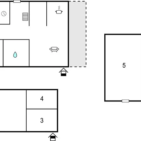 Stunning home in Sjusjen with 5 Bedrooms, Sauna&WiFi
